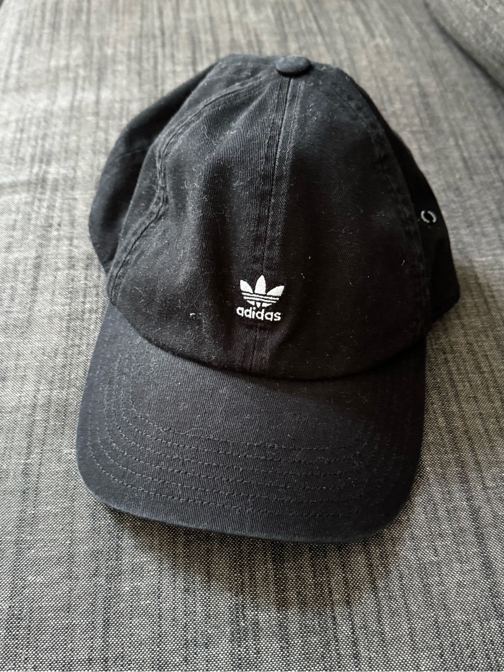 adidas Originals Black Trefoil Low-Profile Cap